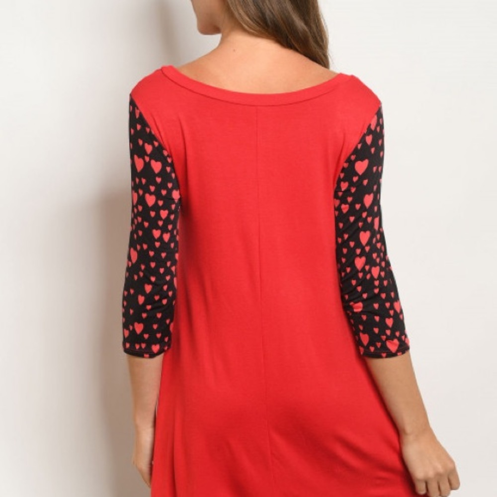 Valentines Red Heart Dress - Picture 4 of 4